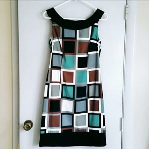 Geometric Mod Dress 6